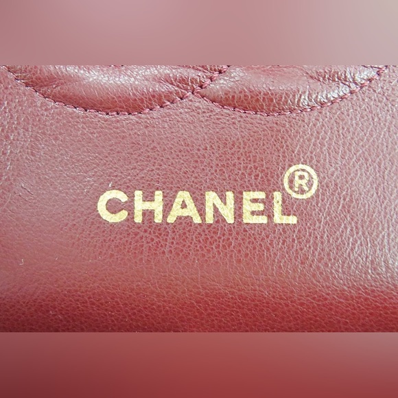 SOLD Auth CHANEL Double Flap Black Quilted Leather Gold Chain Shoulder Bag - Picture 10 of 13